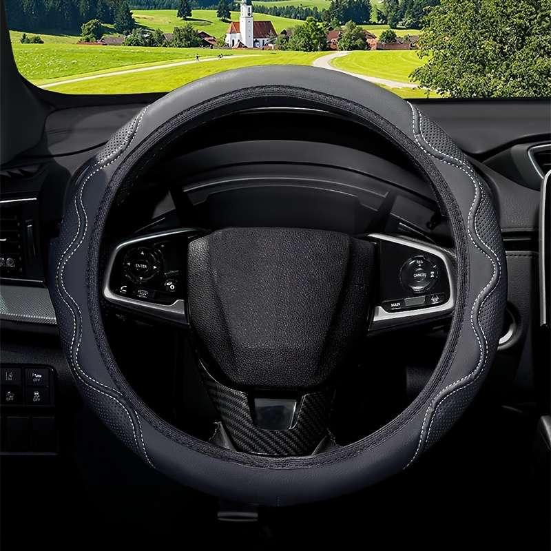 Car Steering Wheel Cover Red Quantity