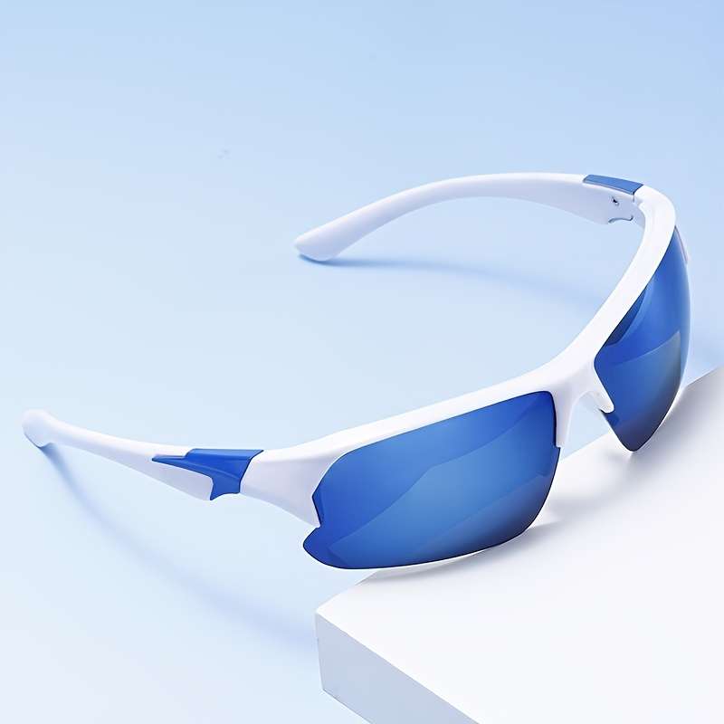 Cycling Glasses Color C4 Silver Black Gray Black Blue