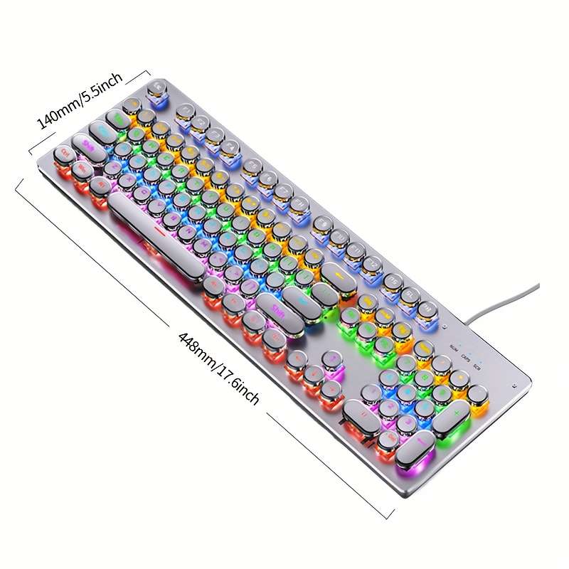ZK-4 Mechanical Keyboard White