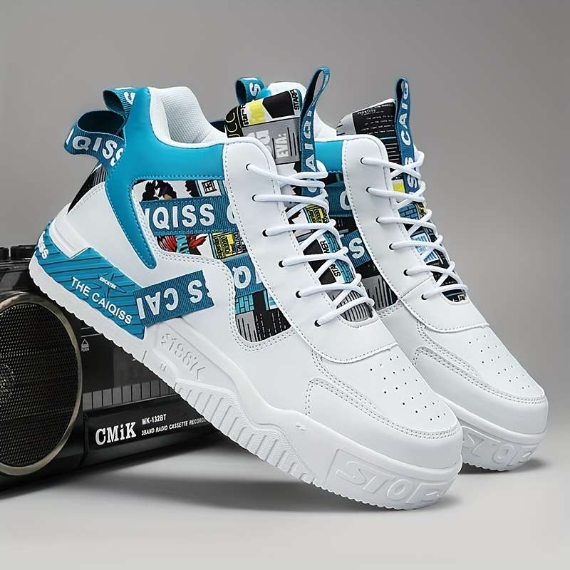 Sneakers Color White Blue Sizeuk 5.5