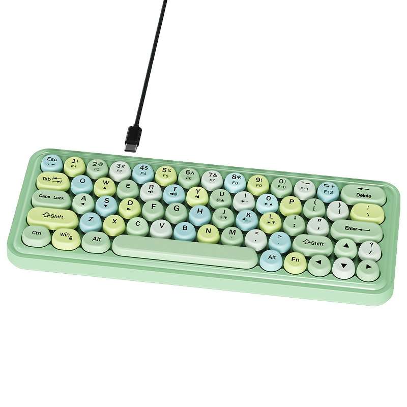 Minimalist Precision Engineered For Daily Use Mechanical Keyboard With White