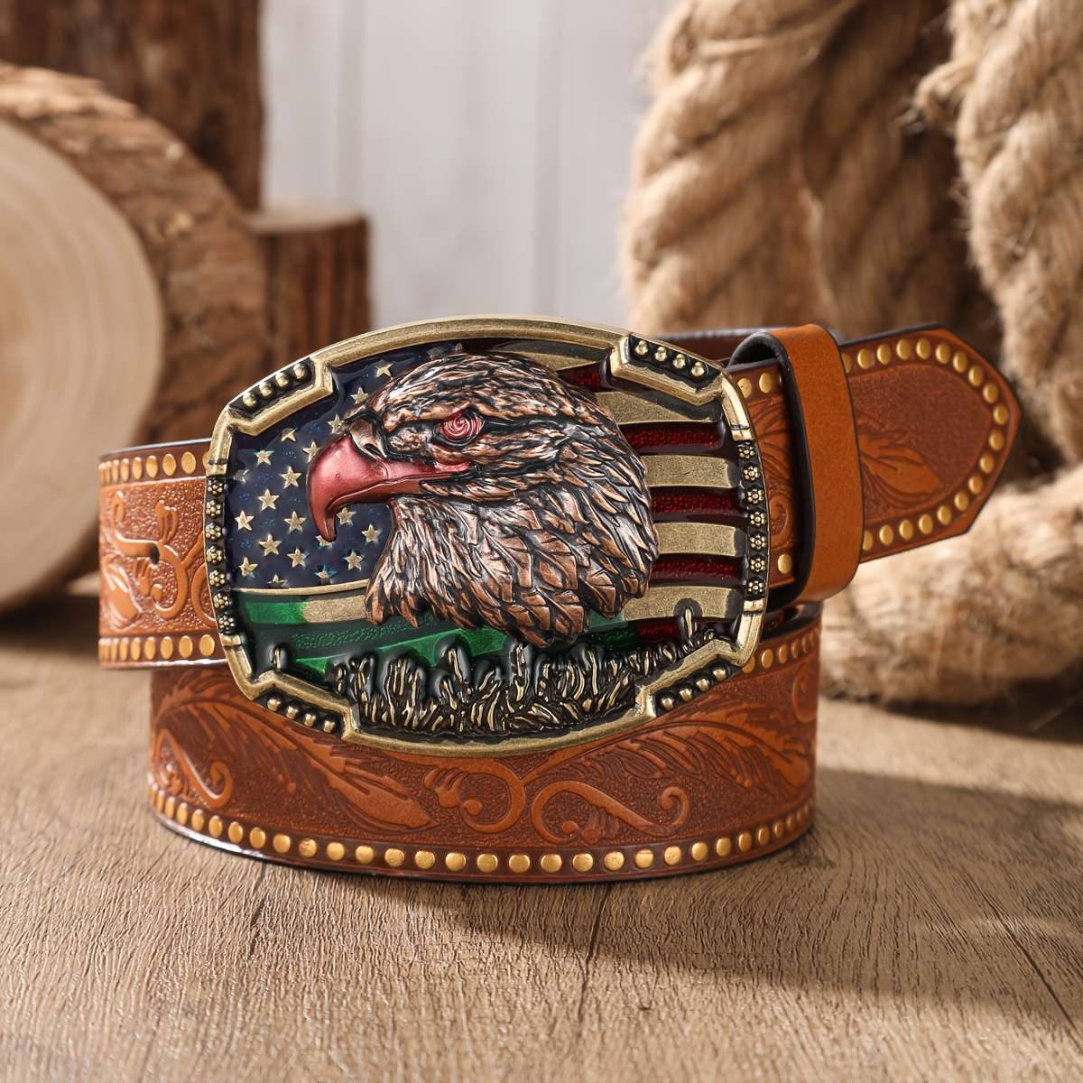 Belt Color Camel Silvery Buckle Size 120Cm 47.2Inch