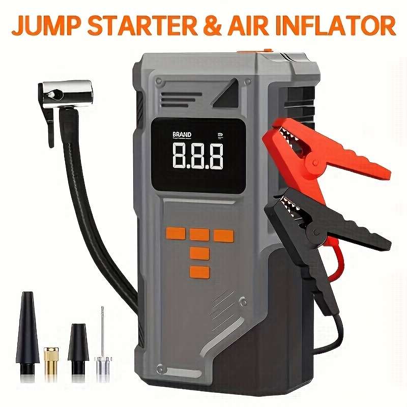 Ultra Durable Efficient Ergonomic Car Jump Starter Kit For Emergency Kit