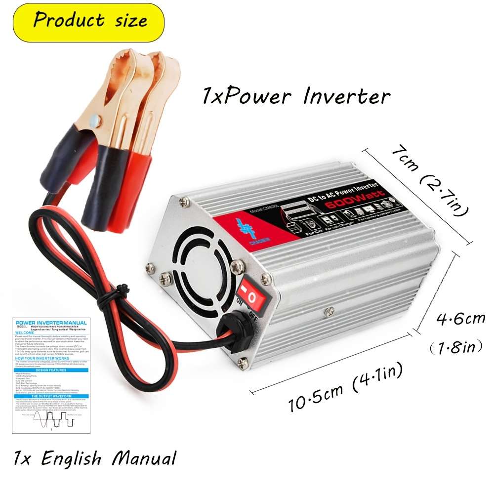 Inverter Model Ac 220V Items600W