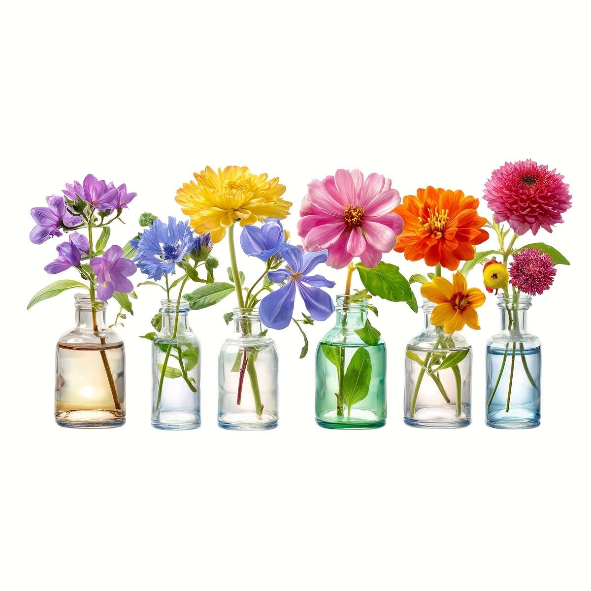 Window Stickers Style The Flowers