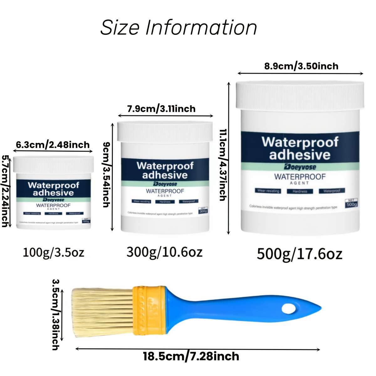 Waterproof Repair And Sealing Supplies Weight 100G
