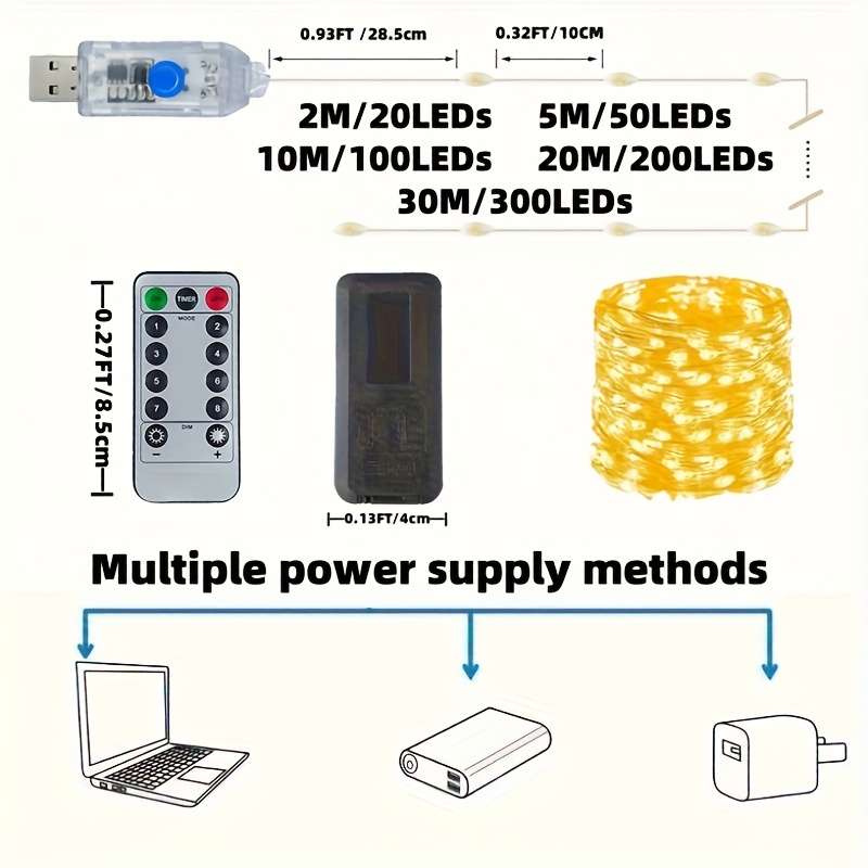 Christmas Lights Blue Model 30M 1181Inch