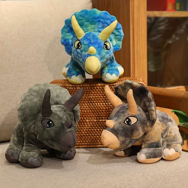 Plush Toyss color Camel colored horns