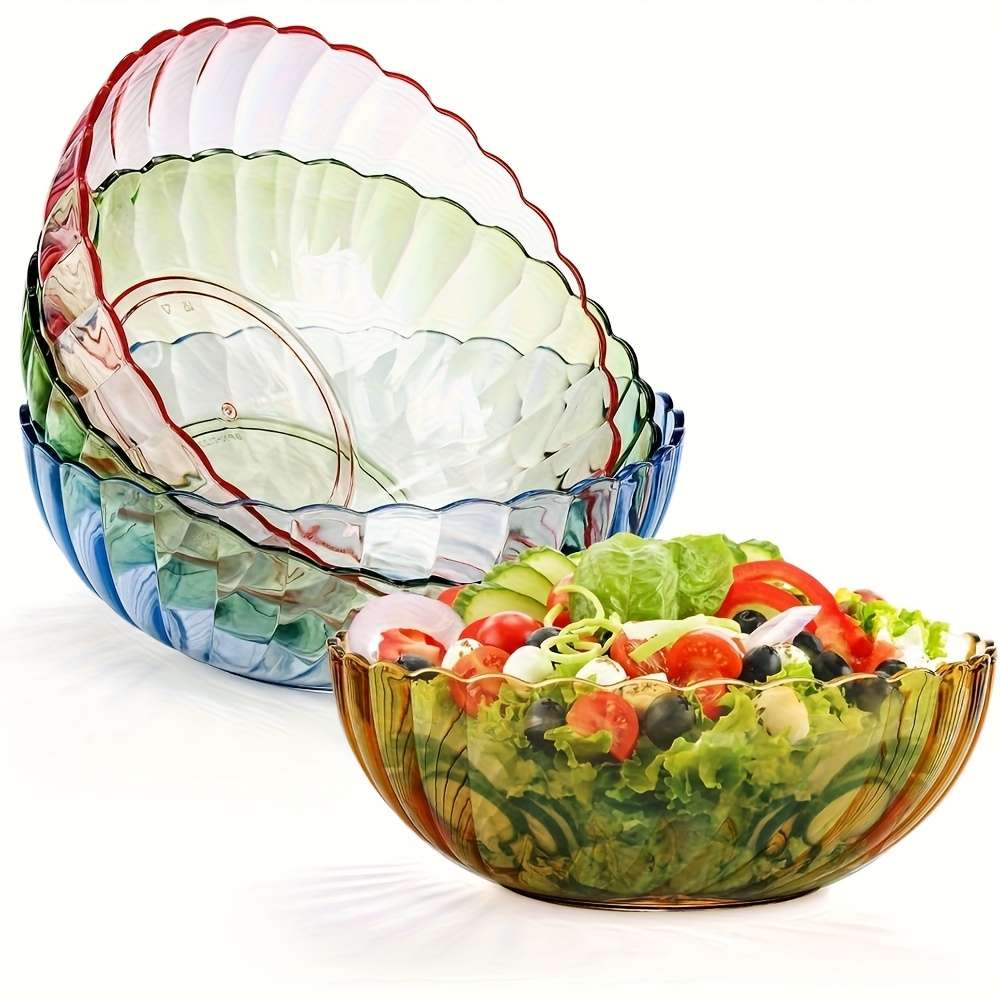 Bowl Color 4Pcs Mixed Colors