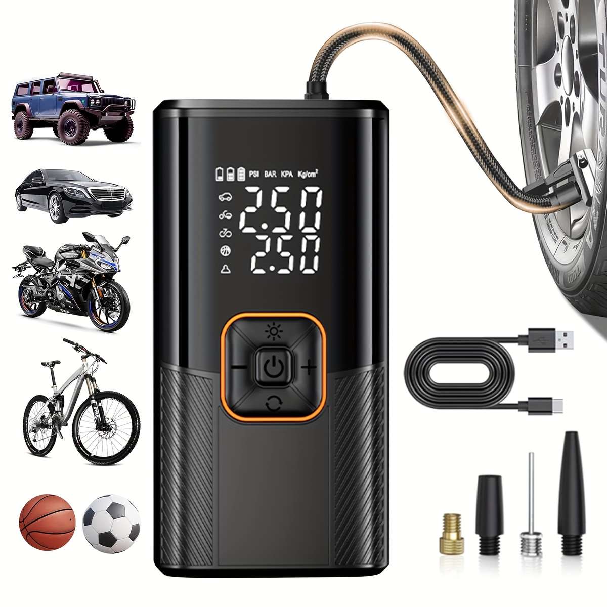 Psi Portable Air Pump