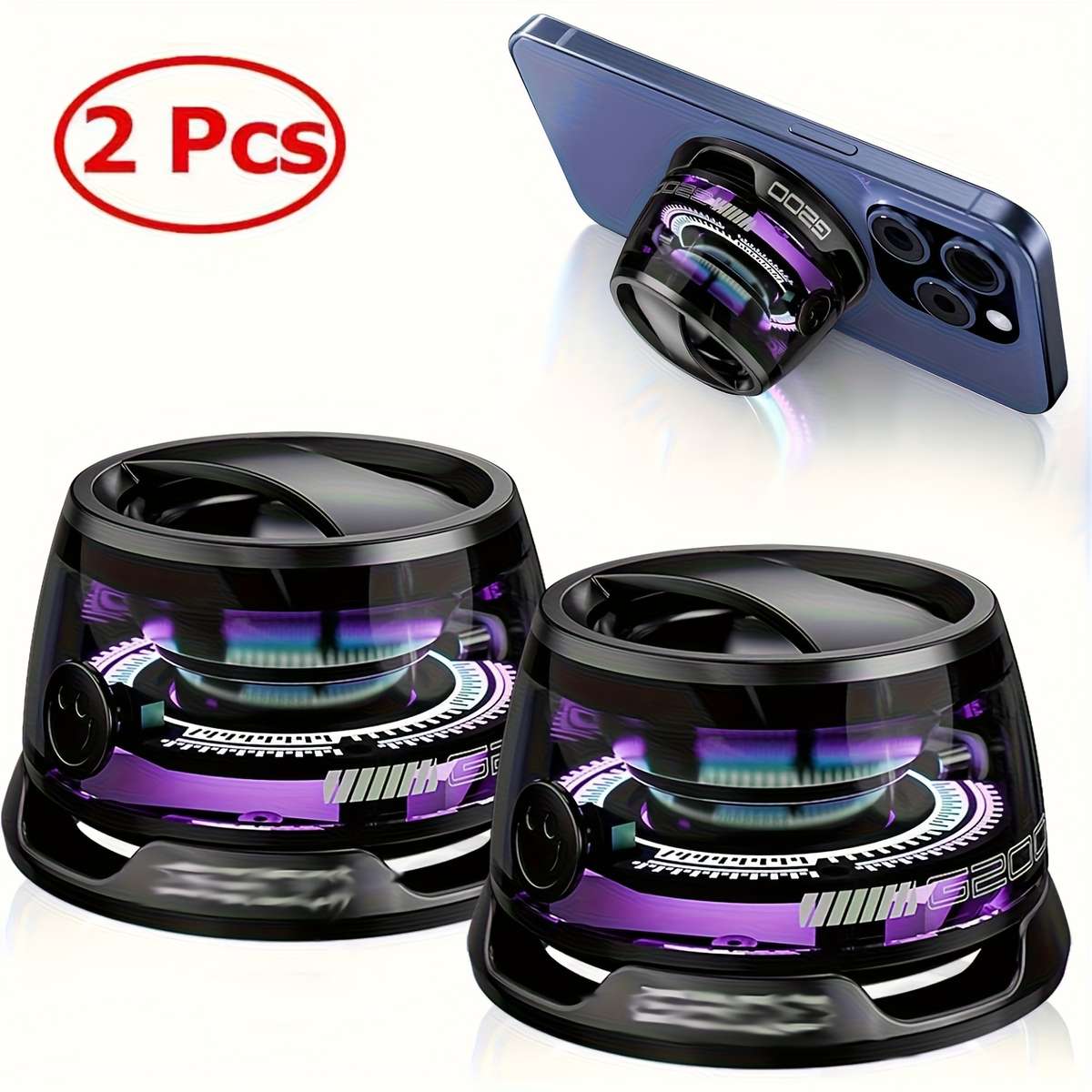 Speaker Color 2Pc Black
