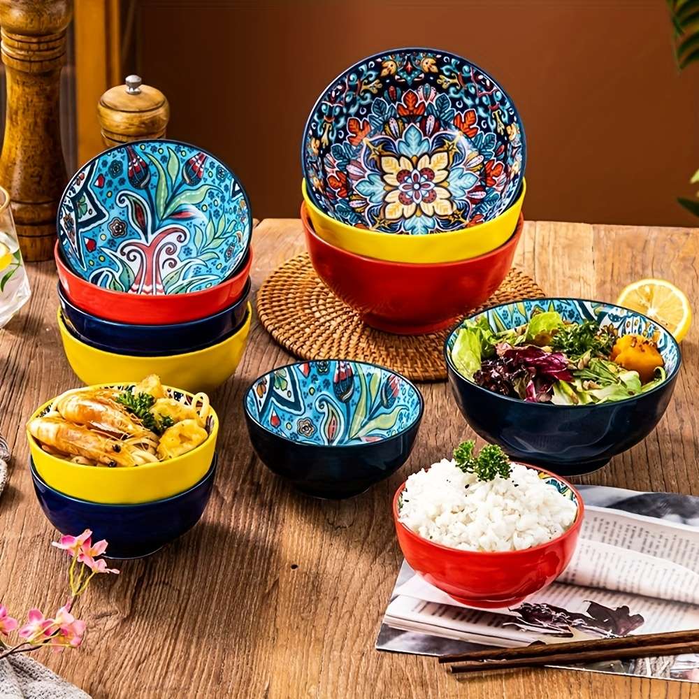 Bowl Color 1Set Of 2Pcs 11.43Cm Combination B
