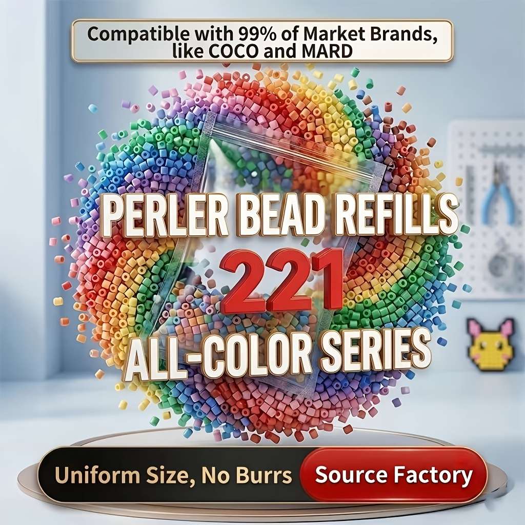 Perler Bead Set 60 Small Boxs