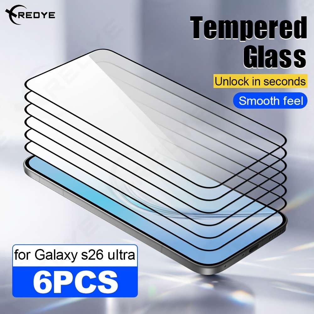 Screen Protector Compatible Model Galaxy S22 5G Quantity 6Pcs