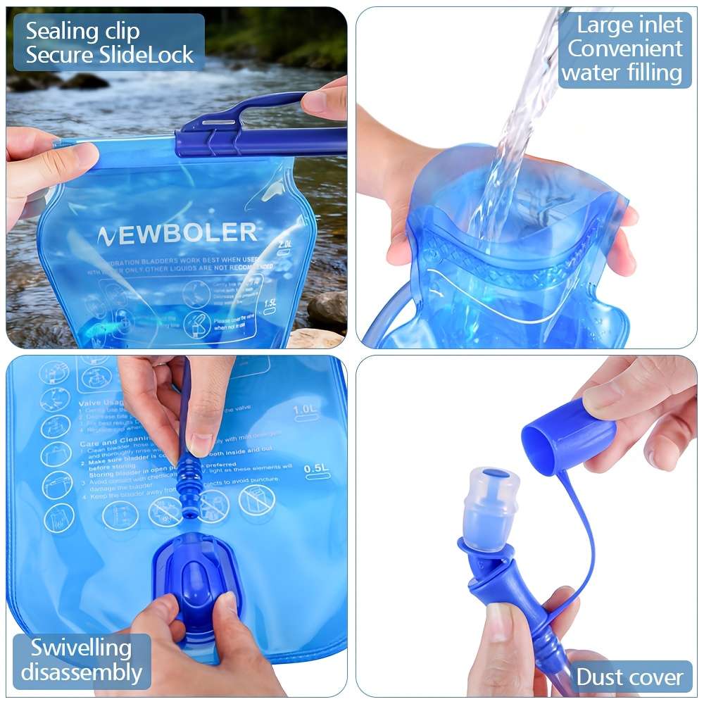 Durable Newboler L Portable Hydration Bladder Cycling Running Hiking Stay H