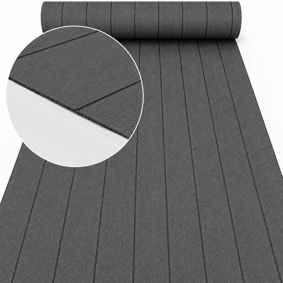 Self Adhesive Floor Stickers Dark Gray A Roll