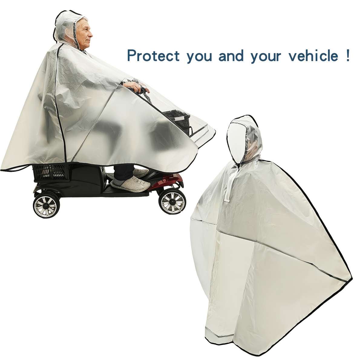 Raincoat 1 Piece Of Fourwheel Drive Raincoat