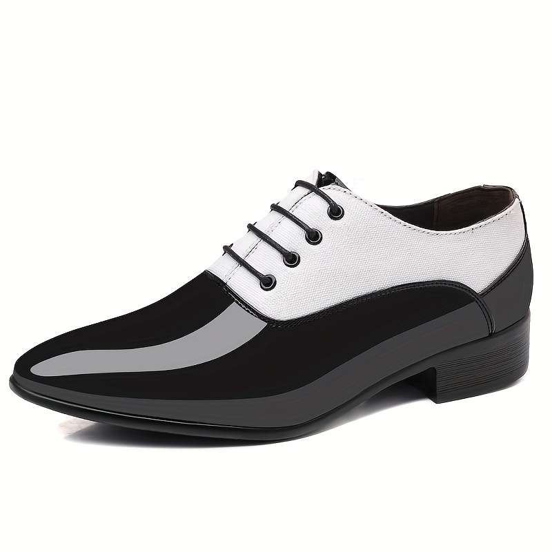 Mens Leather Shoes Color Black Sizeuk 10