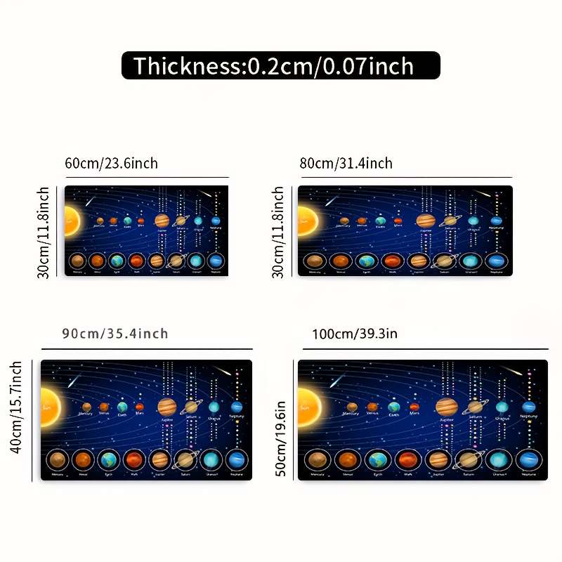 Mouse Pad Size 30X80Cm