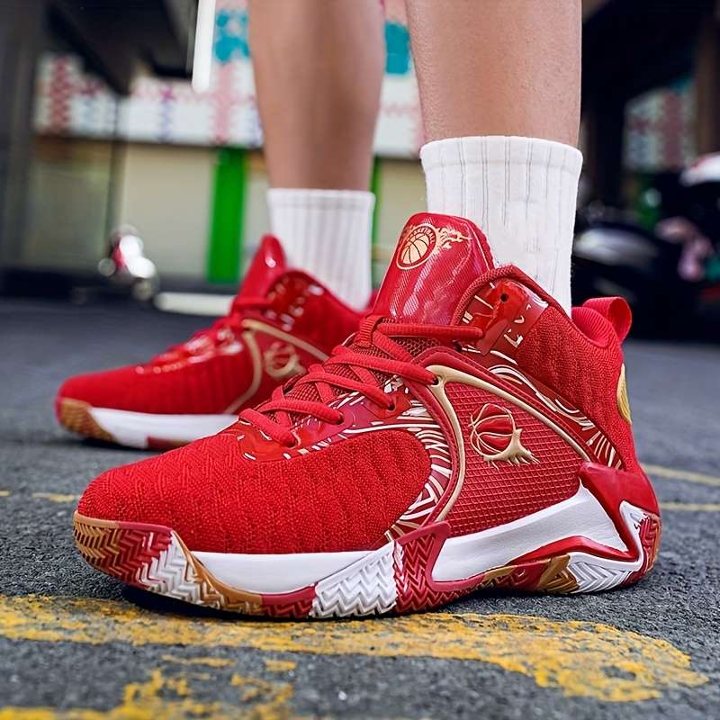 Sneakers Red Size Uk 7.5