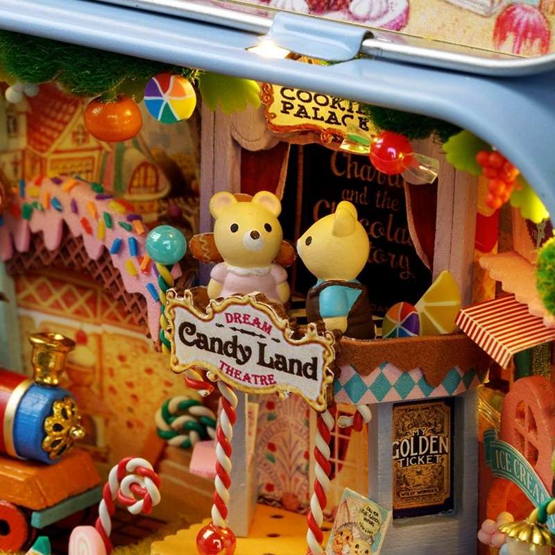 Building Toy Architectural Model Toy Set Items Candy Adventure  Add   Tools  Add   Stand