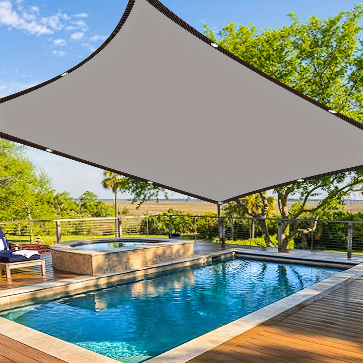 Shade Net Size Gray 78.7*236.2Inch2*6M