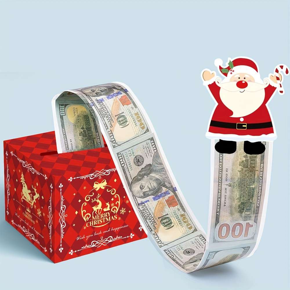 Christmas Gift Boxes Model Christmas Money Box 02