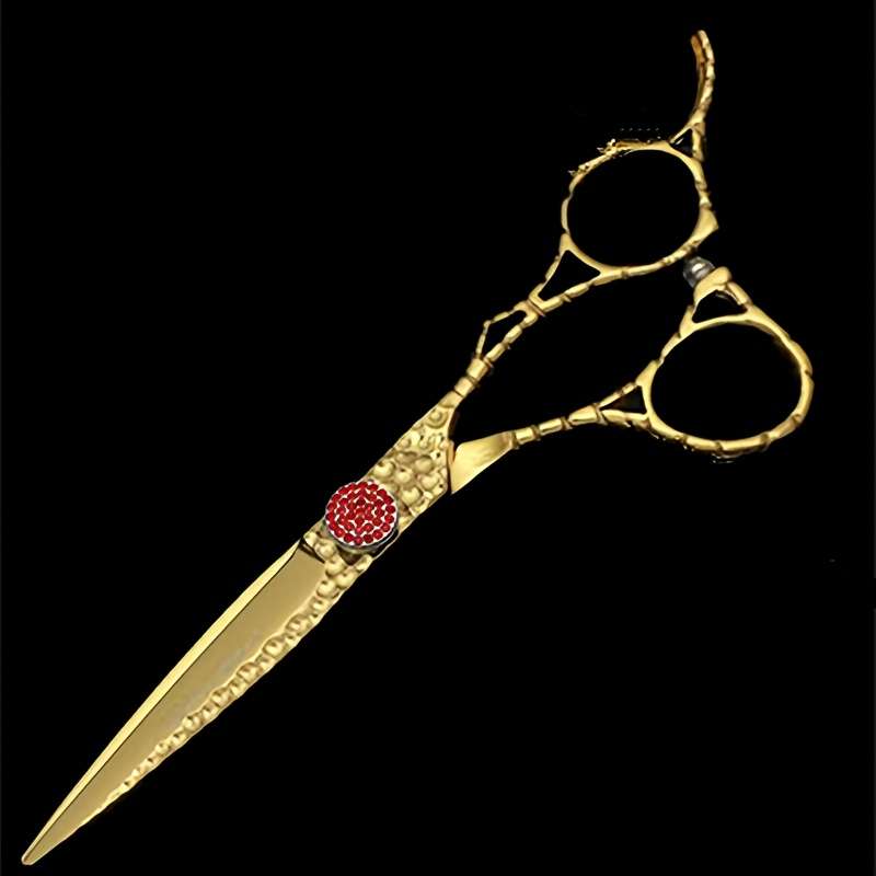 Hairdressing Scissors Model Golden 6 Inch Straight Scissors