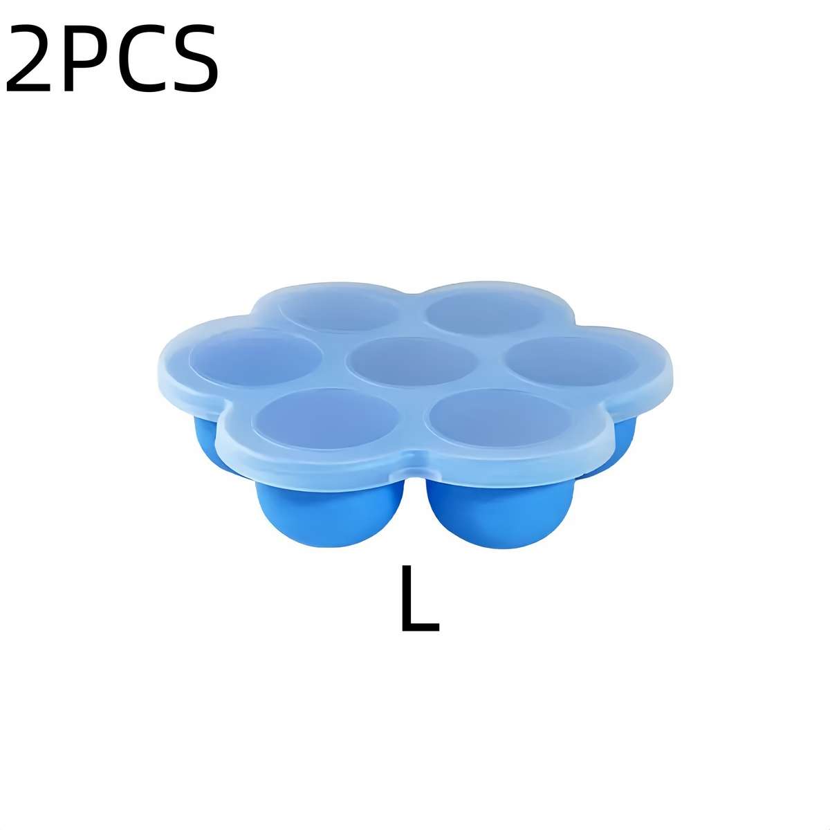 Ice Molds Color 2Pcs Pink Storagel