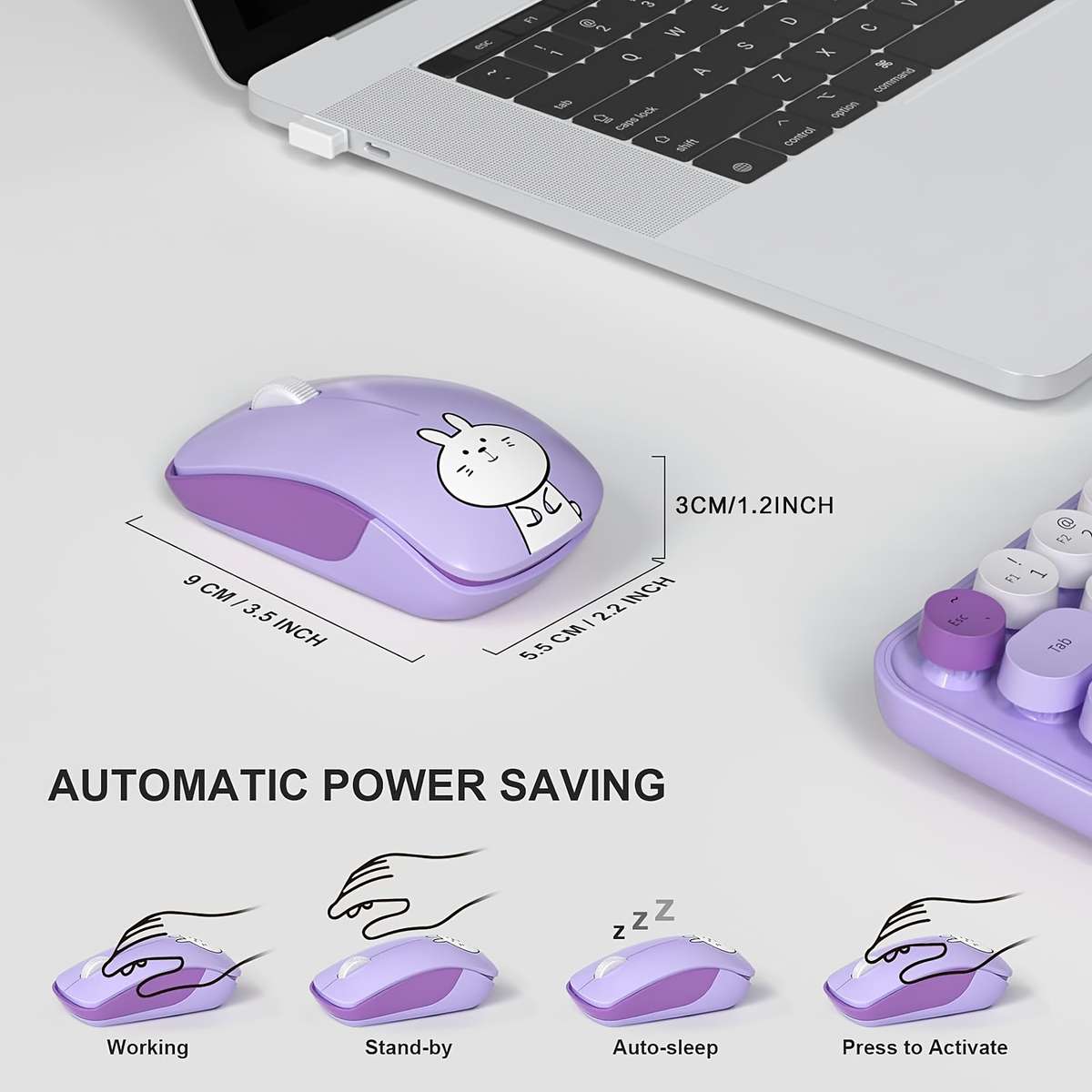 keyboard color Purple