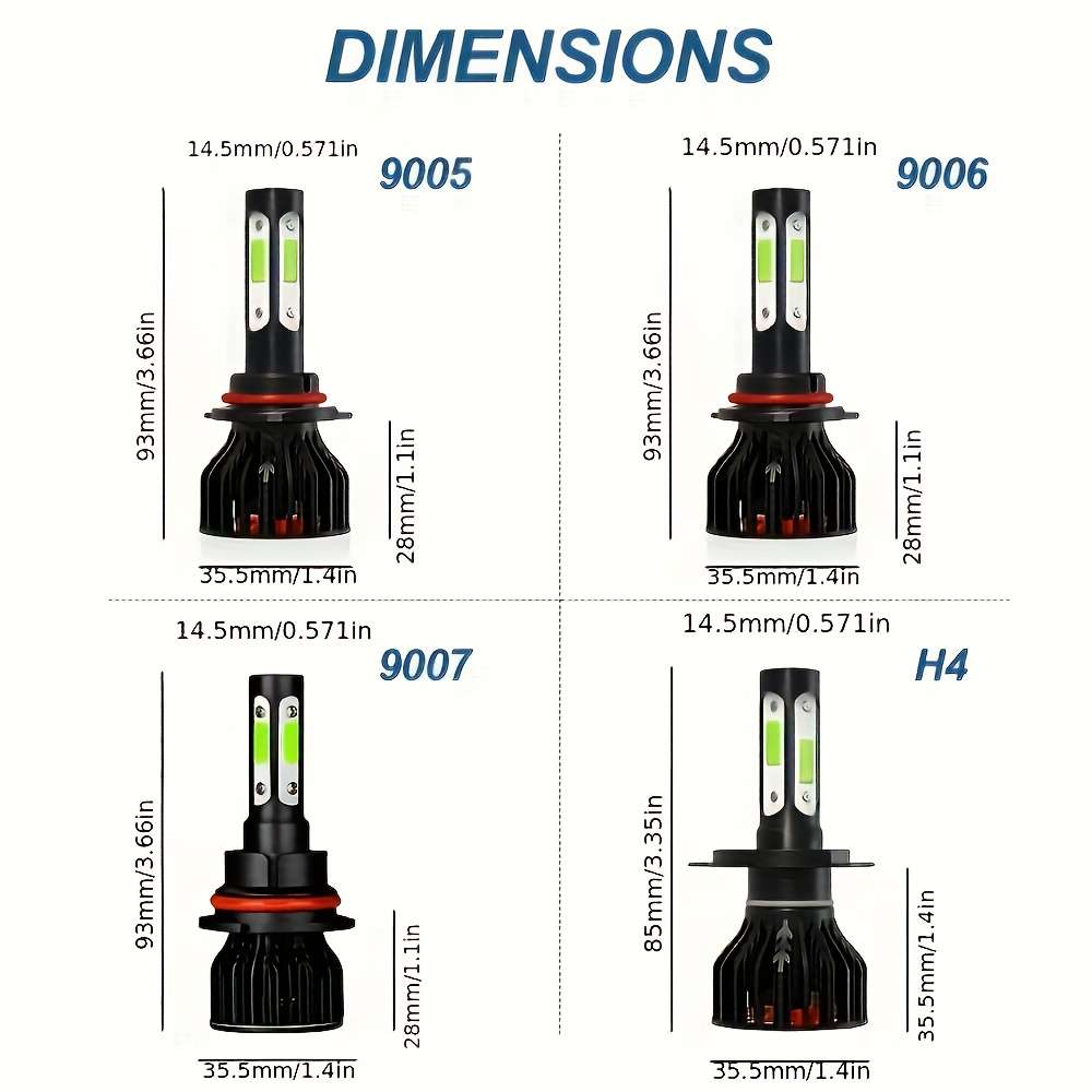 Car Lights Model H4