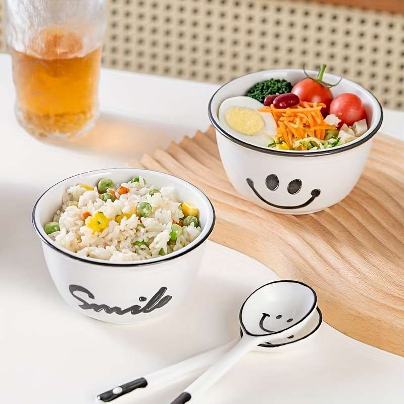 Bowl Items 2Pcs Bowl2Pcs Spoon
