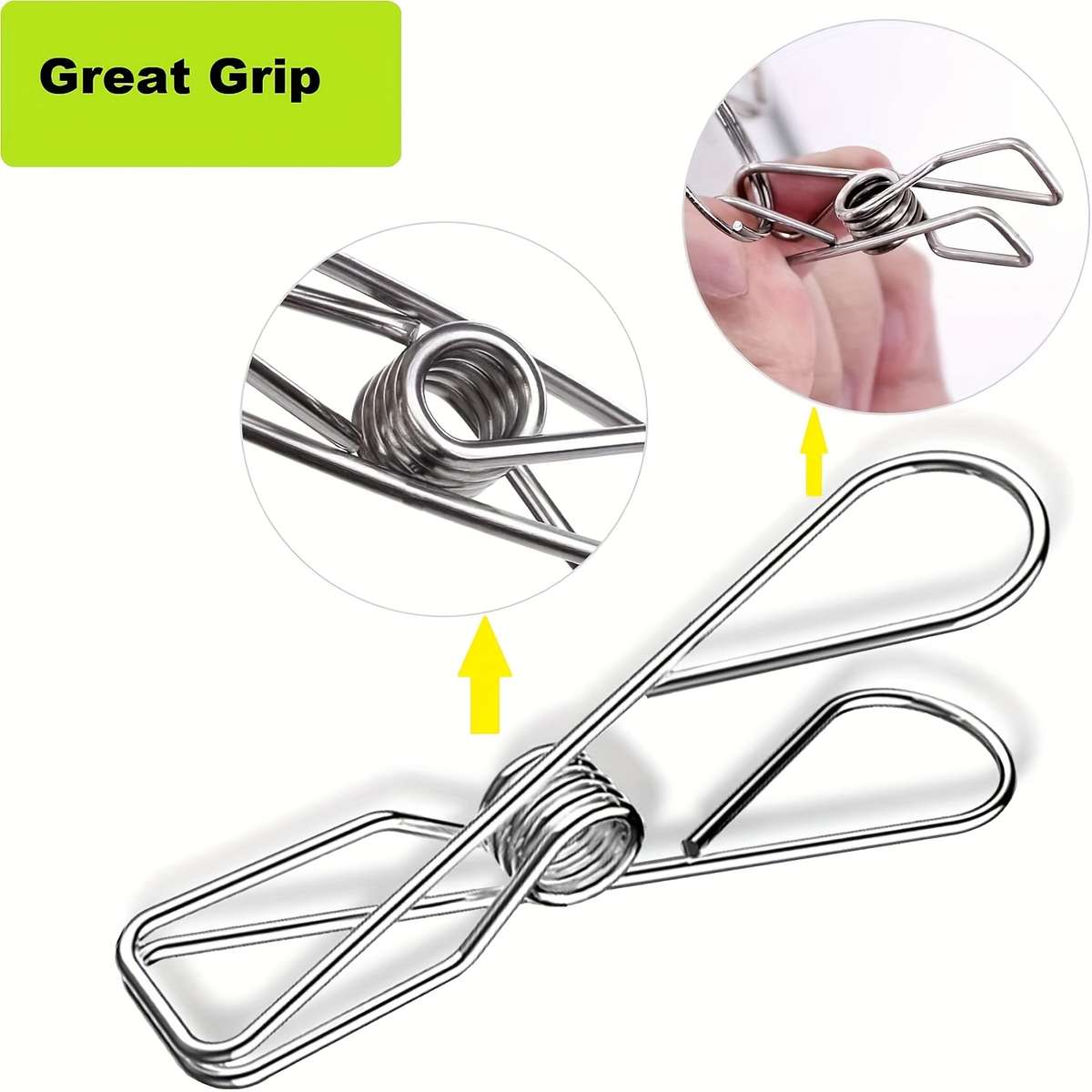 Clothes Rack 20 Clips Quantity 2Pcs