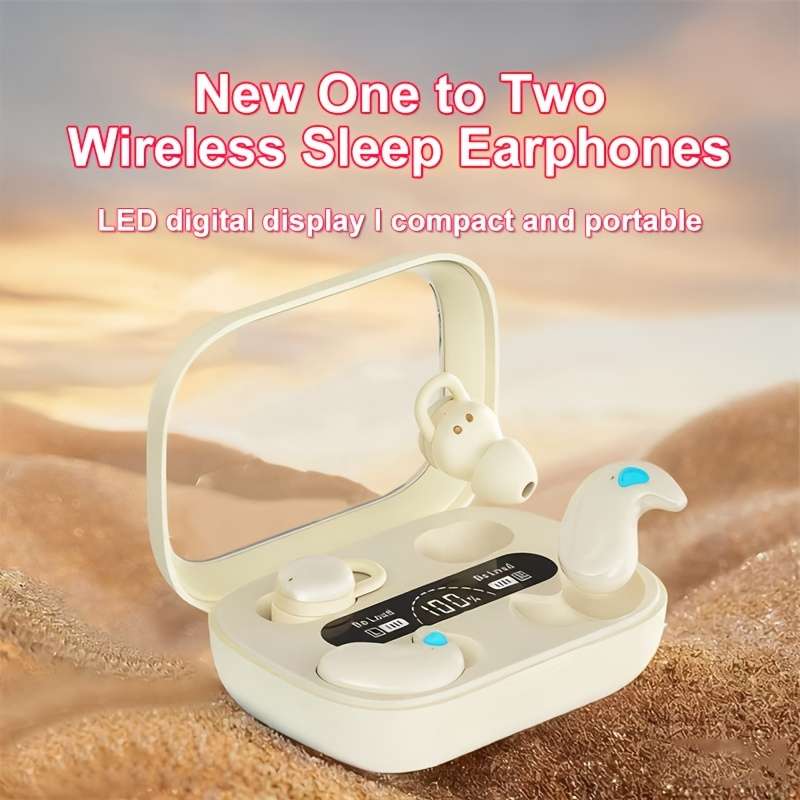 Rechargeable Wireless Earbuds Headphones Headset