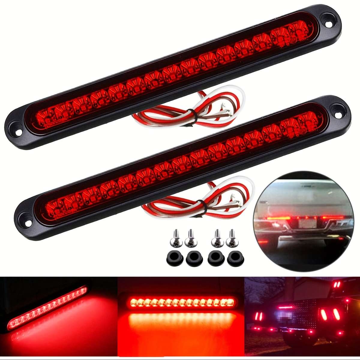 Car Lights Color Red Quantity 2Pcs