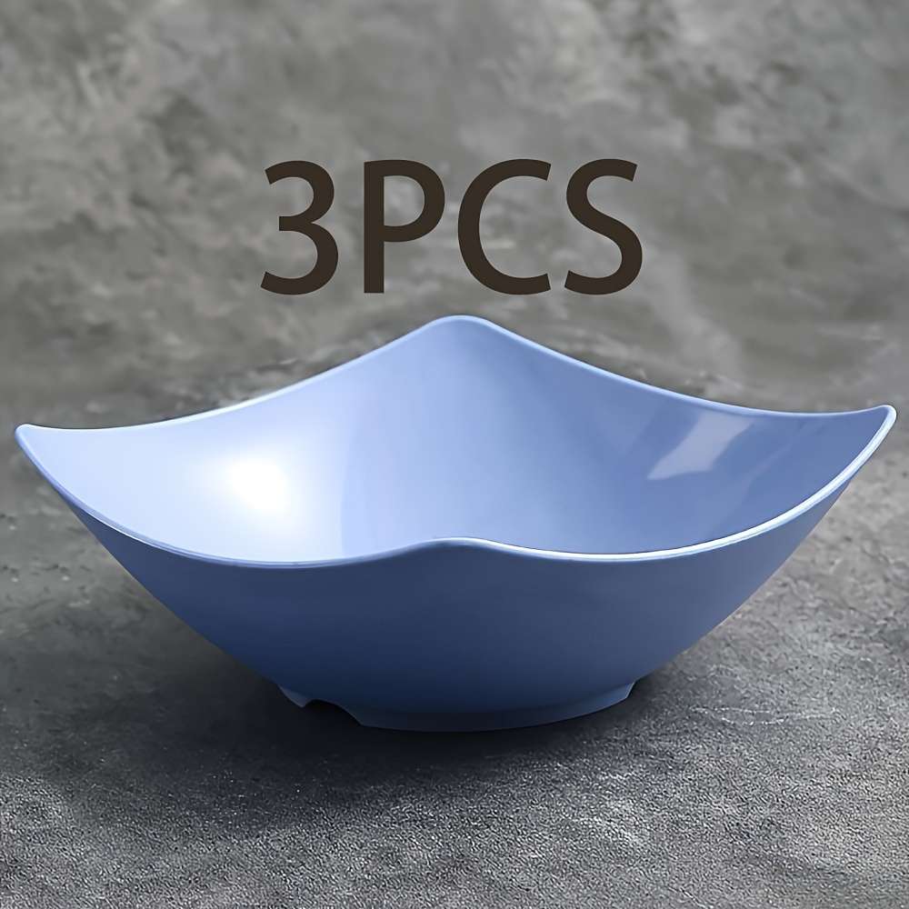 Bowl Color 3Pcs White