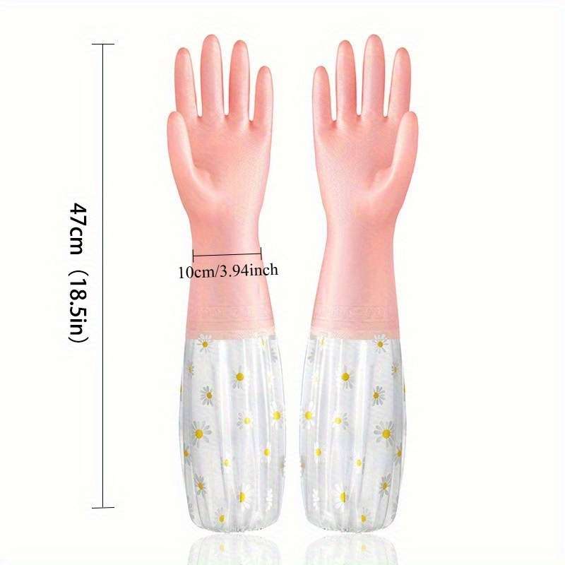 2Pcs Comtable Long Sleeve Floral Rubber