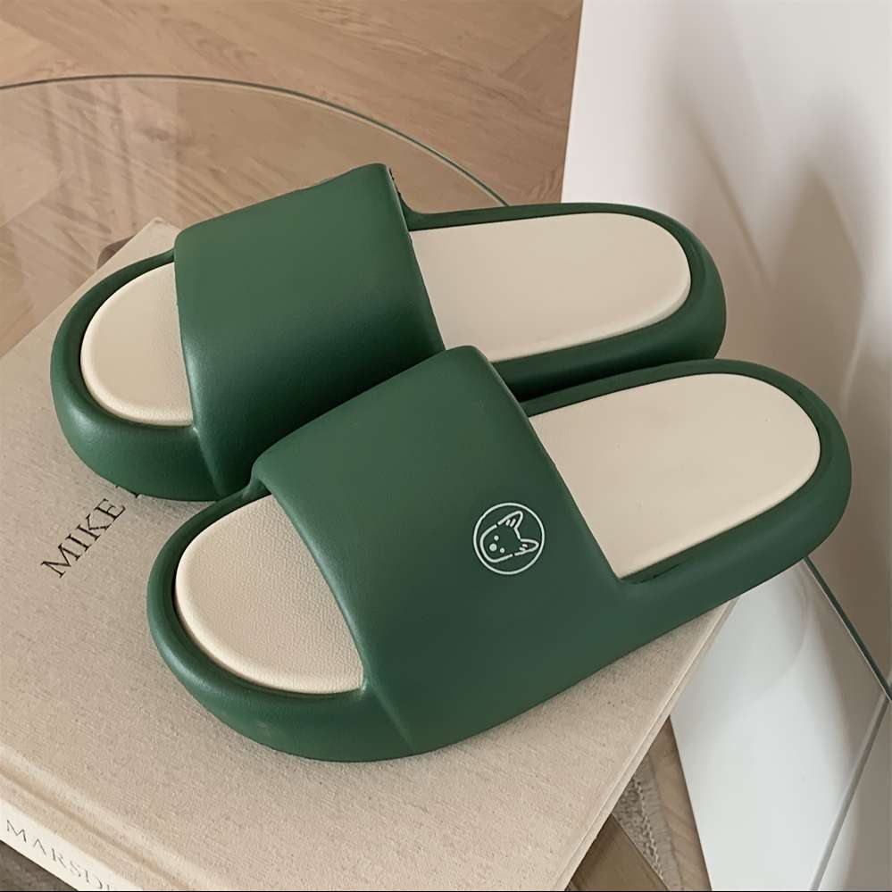 Men Slippers Summer Style Cream White Size Uk 8.5 To 9
