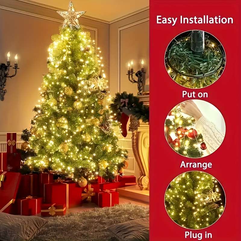 300Led Led Christmas Tree String 3M