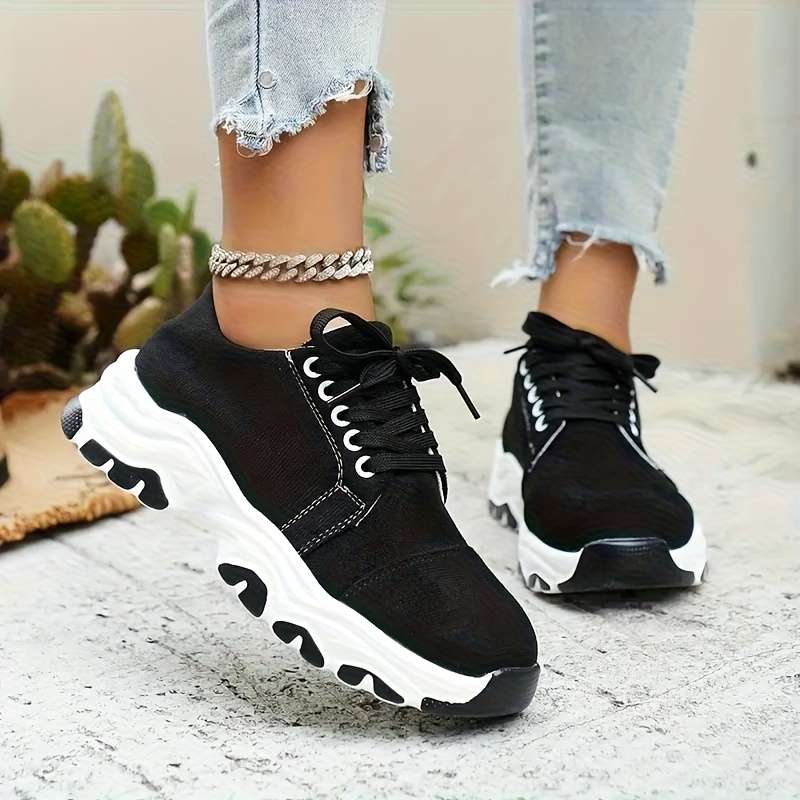 Women S Sneakers Color Black Sizeuk 5