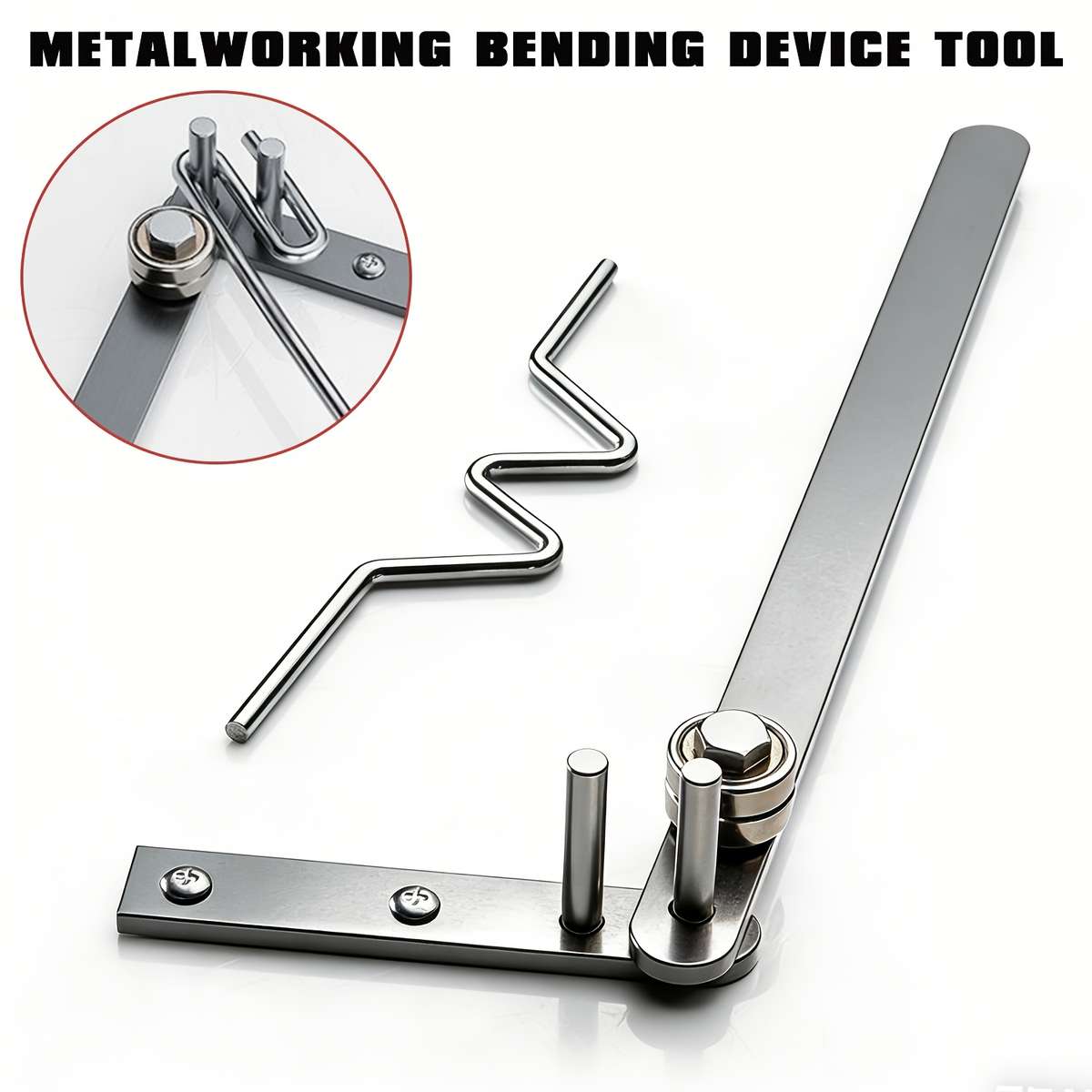Pipe Bender Color Silvery Quantity 2Set