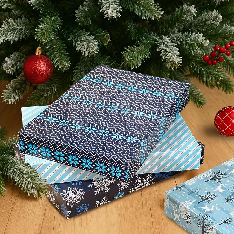 Christmas Gift Boxes Quantity 4Pcs