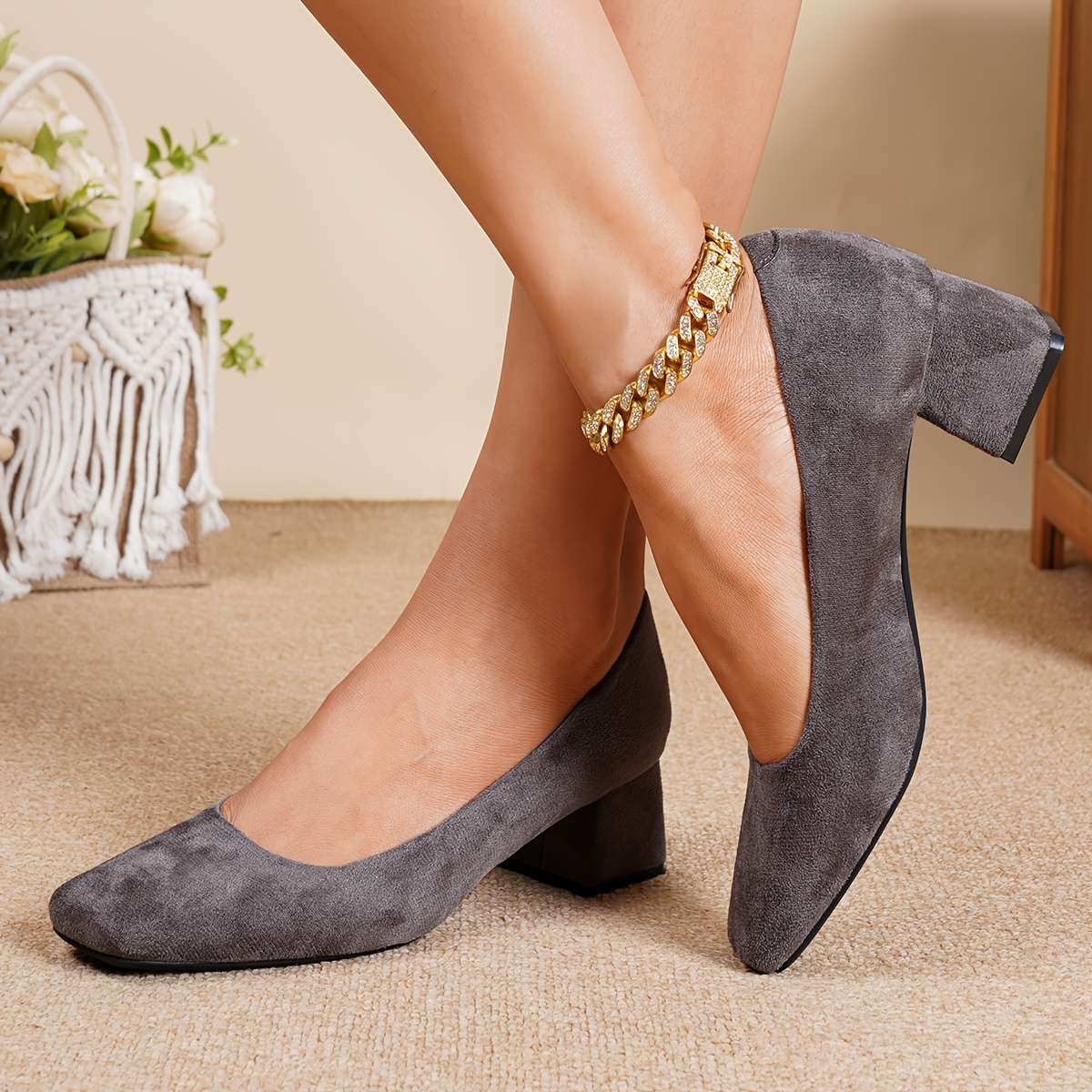 Women S High Heels Color Grey Sizeuk 7
