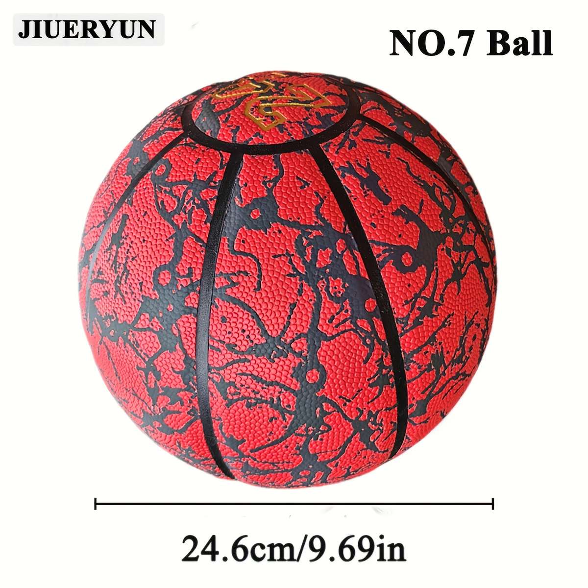 Basketball Color Reddish Black Sizenumber 7