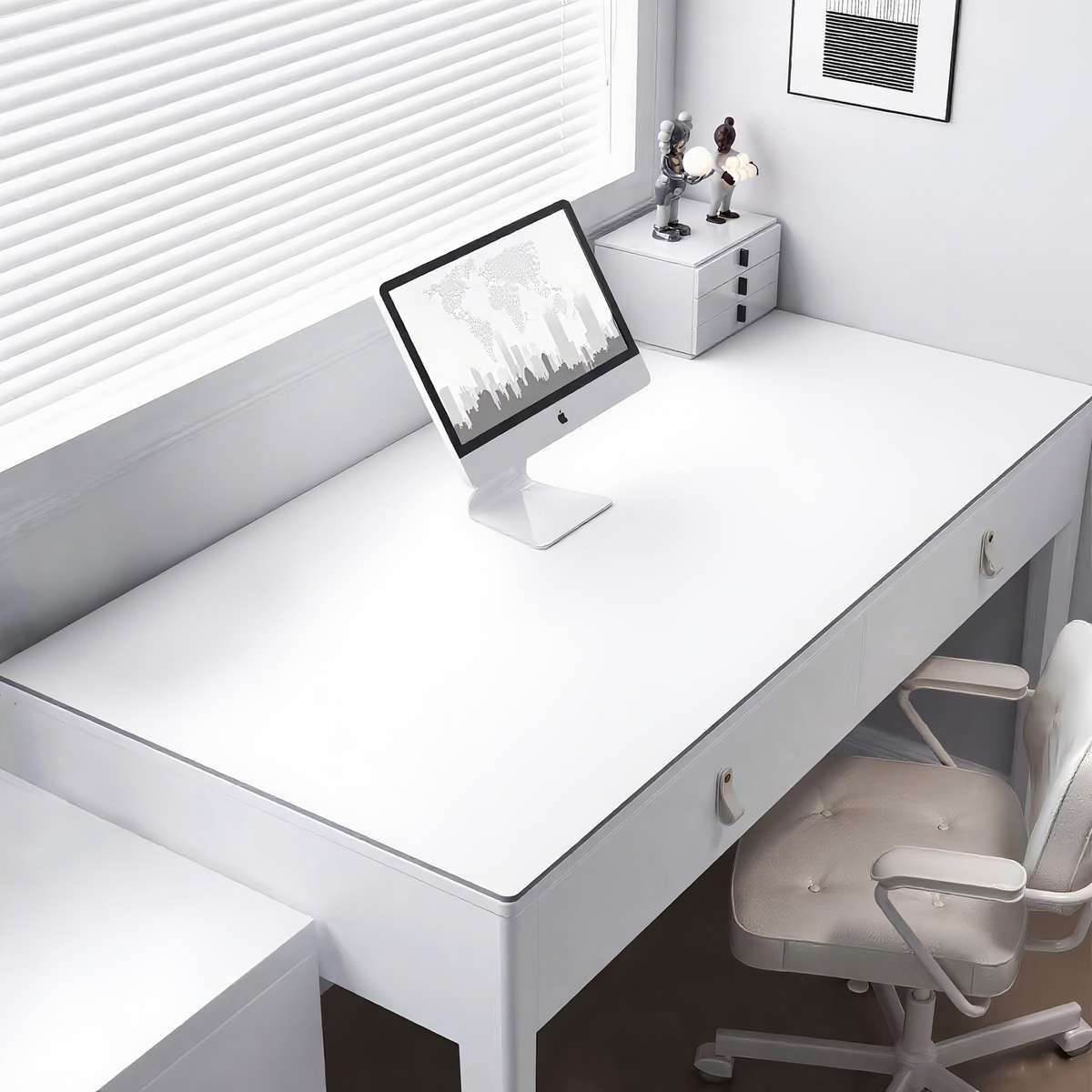 Mouse Pad Color Grey Size 30Cmx60Cm