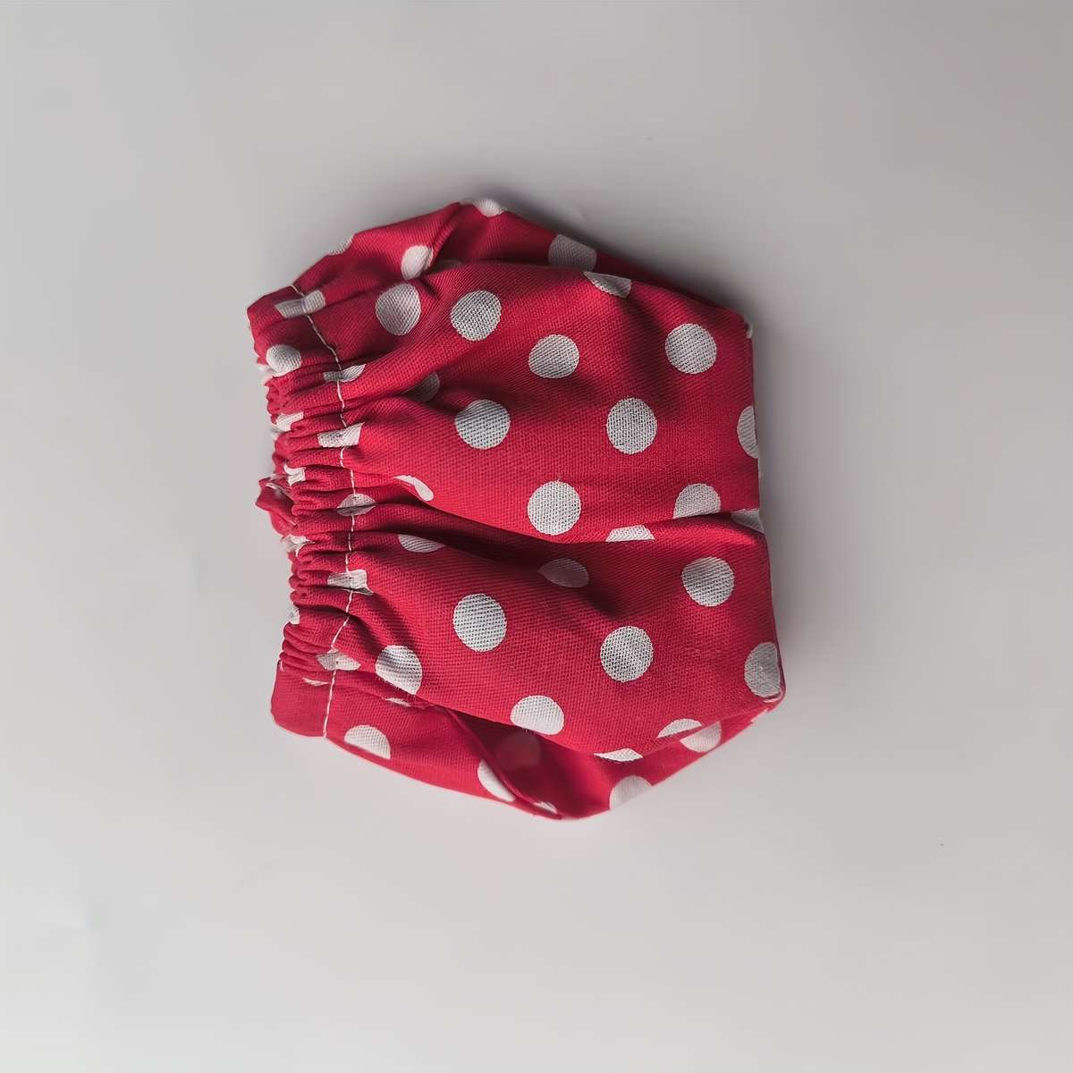 Pet Supplies Color Red And White Dots Size S