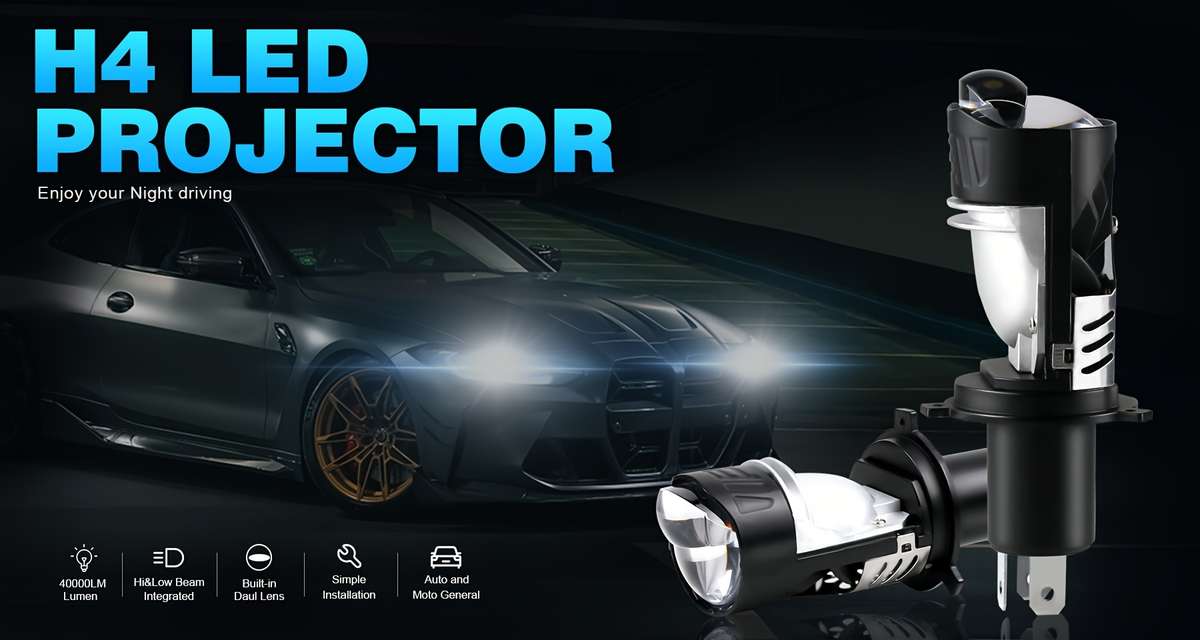 Car Lights Model H4