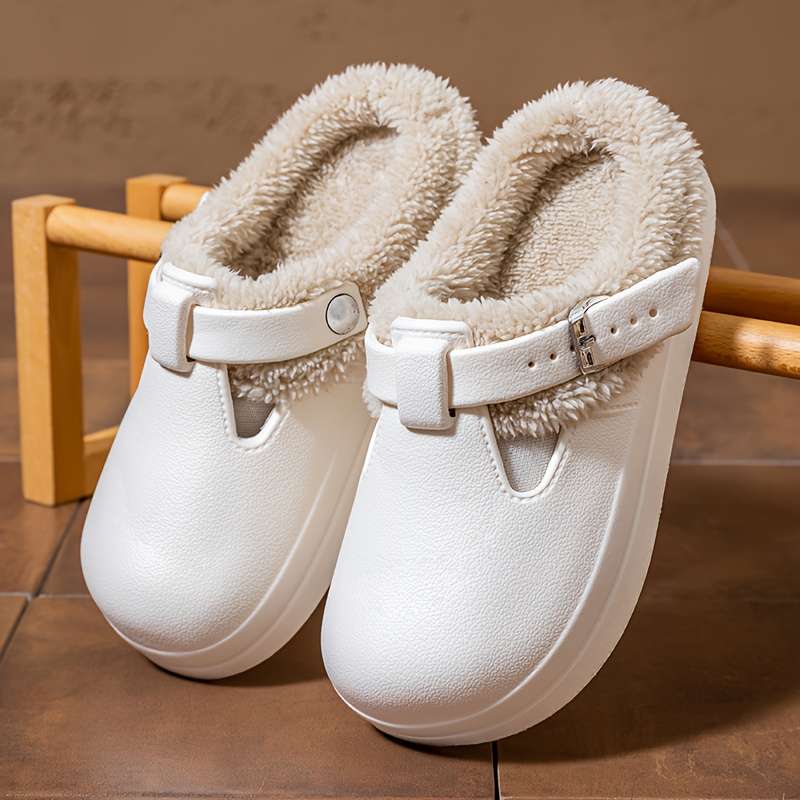 Cotton Slippers Color White Sizeuk 4.5-5
