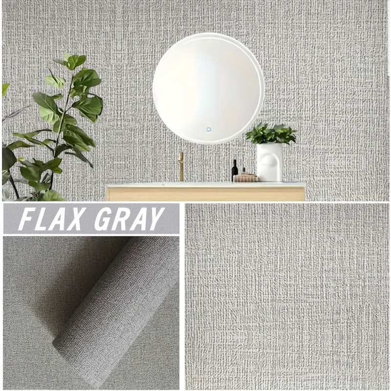 20PCS Vintage Removable Wood Grain Wallpaper Self Adhesive Vinyl Panels Home