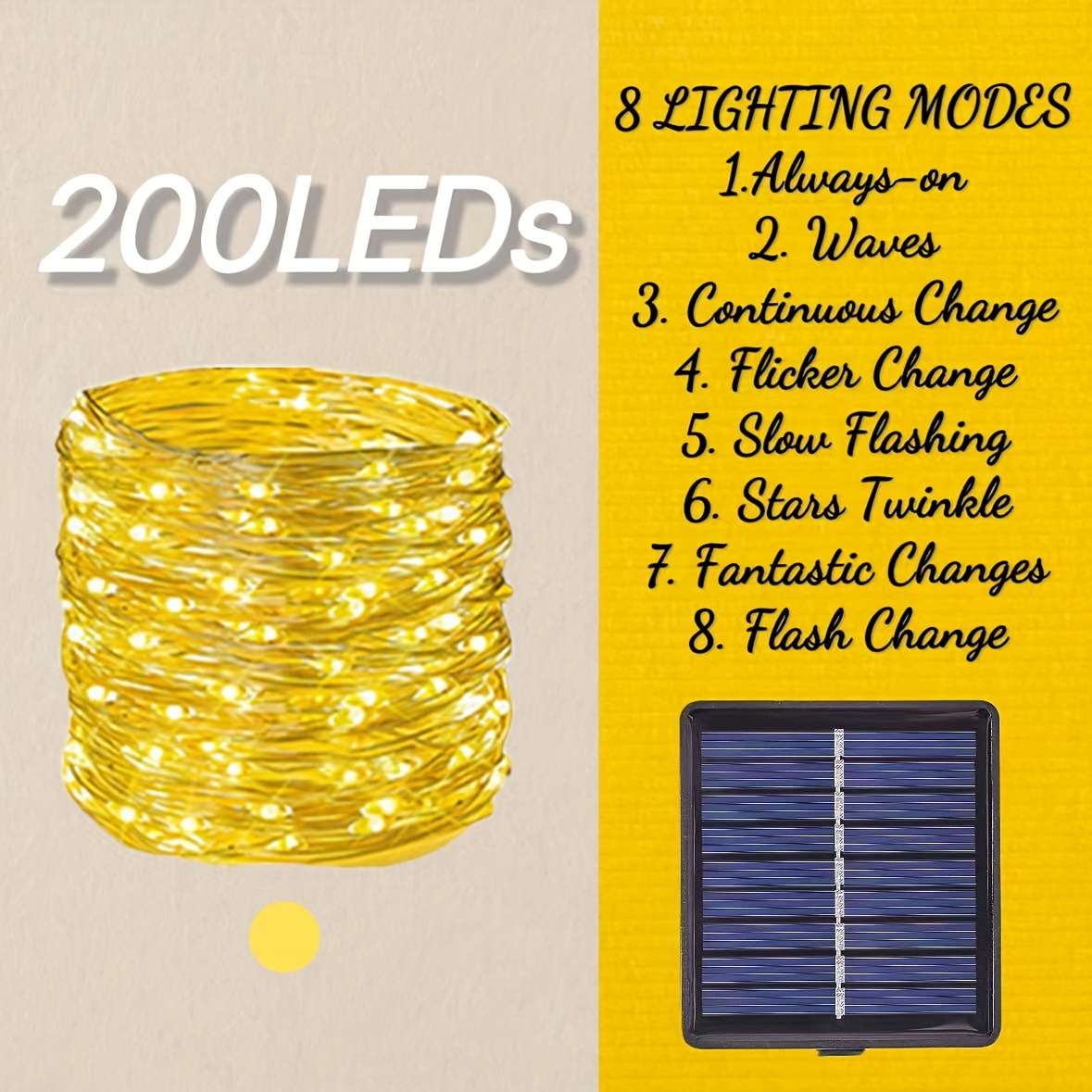 String Lights Color  Multi Color  Size7M 23Ft